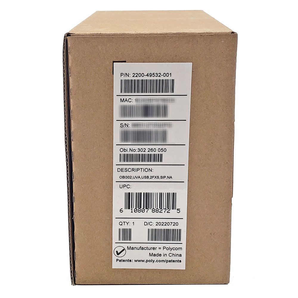 OBi302 2Port Analog Telephone Adapter (220049532001)