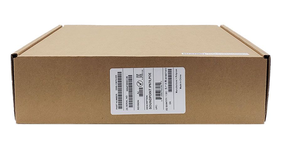 Polycom SoundPoint IP 670 PoE (2200-12670-025)