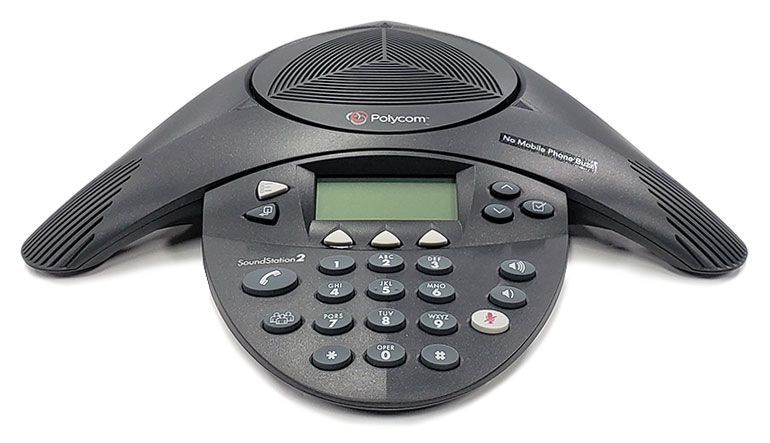 Polycom SoundStation 2 w/Display Conference Phone (2200-16000-001)