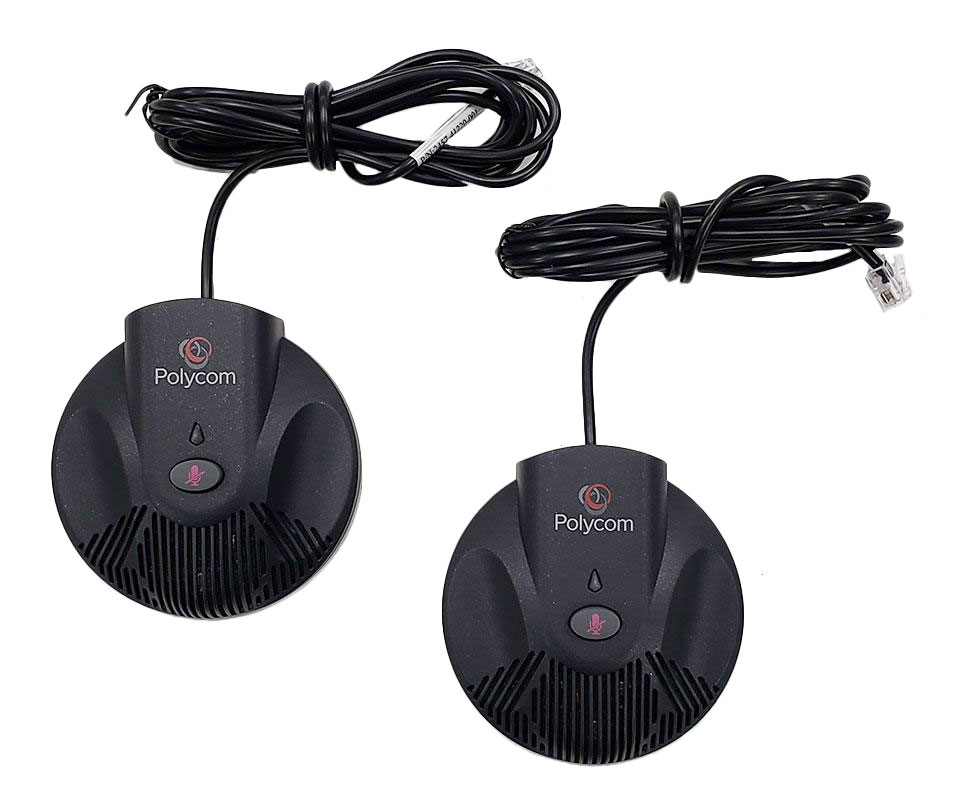 その他 POLYCOM SoundStation2 Polycom SoundStation 2W EX Expansion Microphones (2200-07840-001)