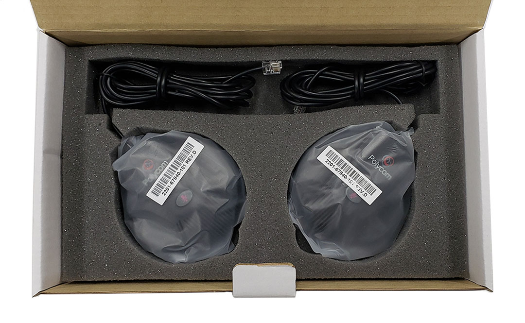 Polycom SoundStation 2W EX Expansion Microphones (2200-07840-001)