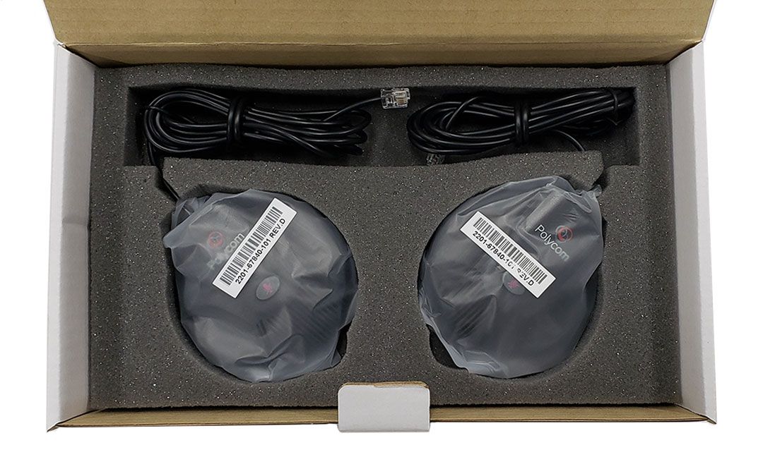 Polycom SoundStation 2W EX Expansion Microphones (2200-07840-001)