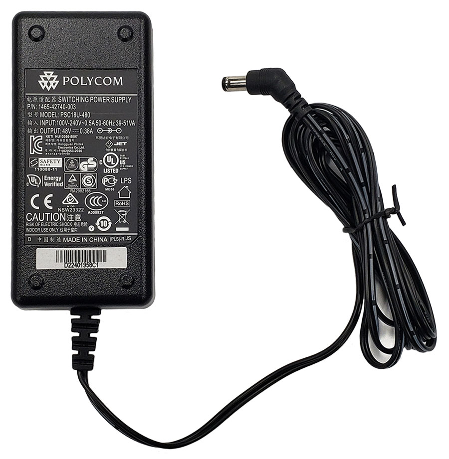 Polycom SoundStation IP 5000, 6000, 1692 Power Supply Kit (2200