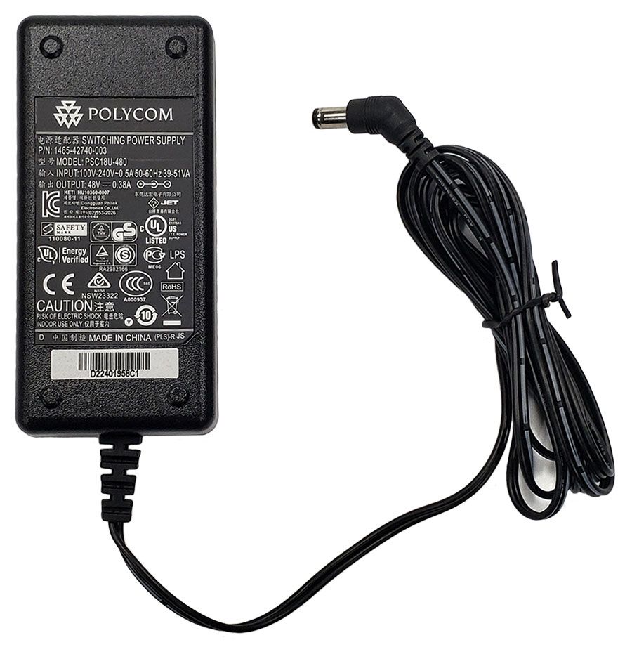 Polycom SoundStation IP 5000, 6000, 1692 Power Supply Kit (2200-42740-001)