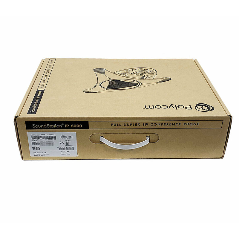Polycom SoundStation IP 6000 Conference Phone w/Power (2200-15660-001)