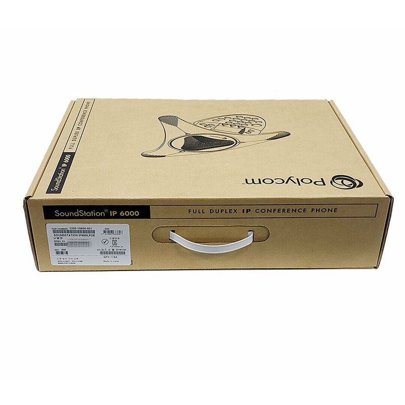 Polycom SoundStation IP 6000 Conference Phone w/Power (2200-15660-001)