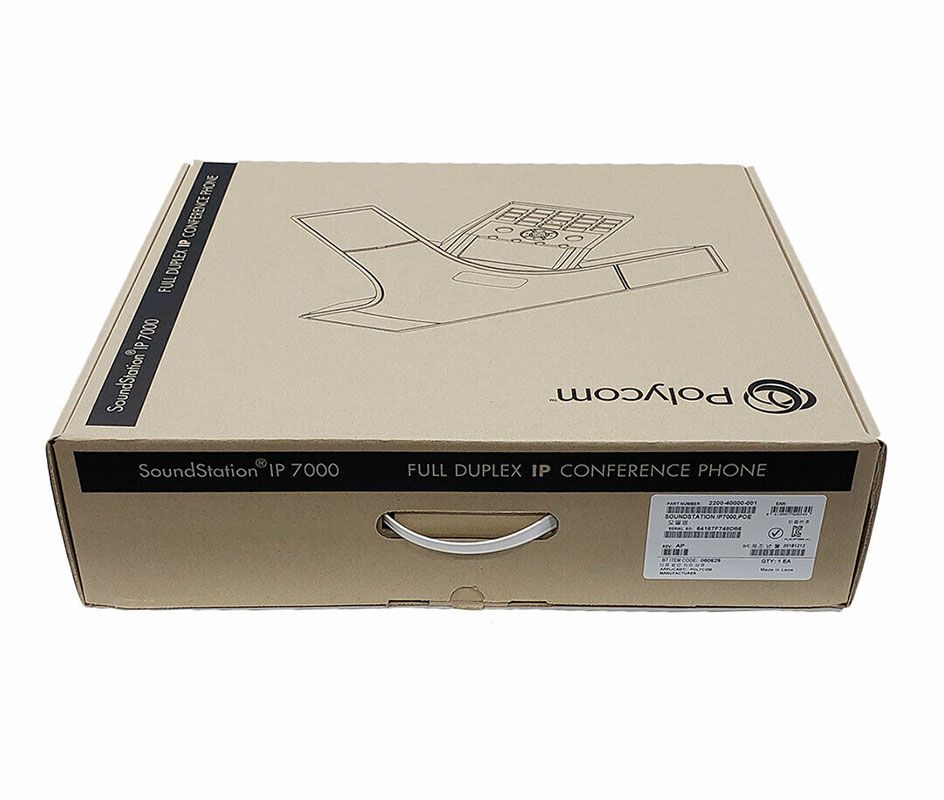 Polycom SoundStation IP 7000 Conference Phone PoE (2200-40000-001)