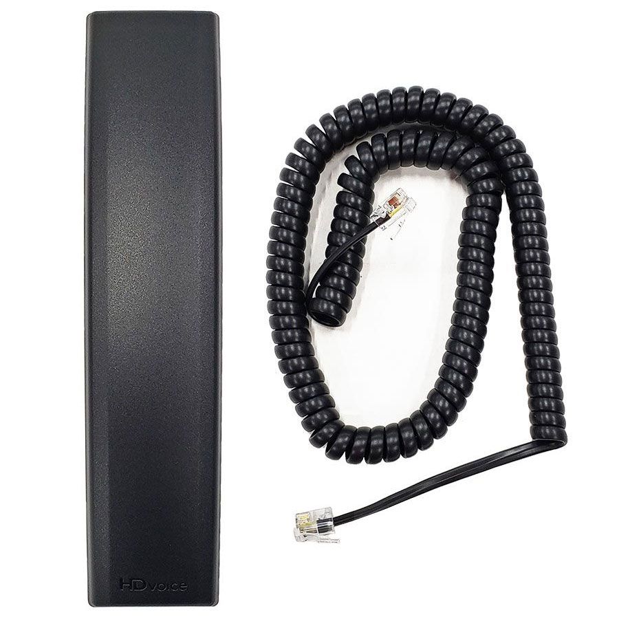 Polycom VVX 150, 250, 350, 450 Handset and Cord, Single Pack