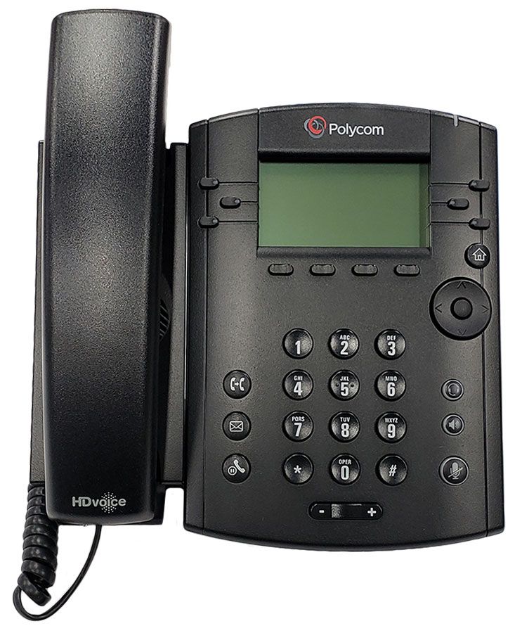 Polycom VVX 301 IP Phone w/Power (2200-48300-001)