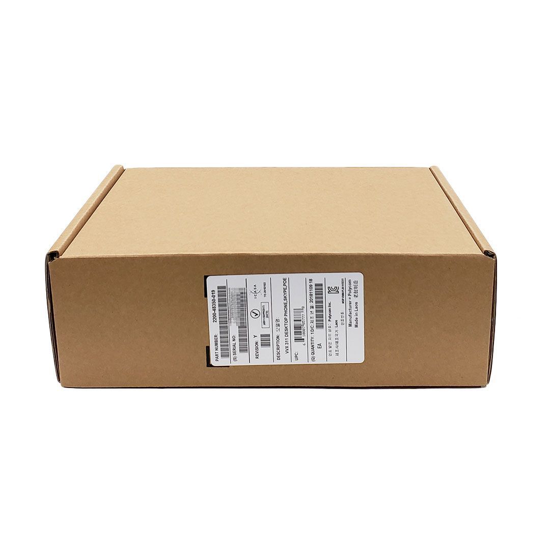 Polycom VVX 311 Skype for Business Edition IP Phone (2200-48350-019)