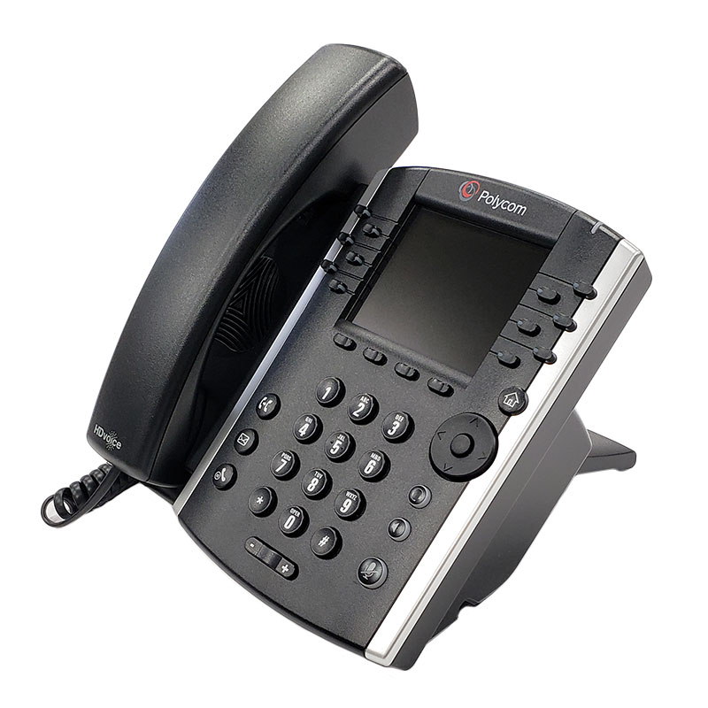Polycom VVX 400 IP Phone w/Power (2200-46157-001)