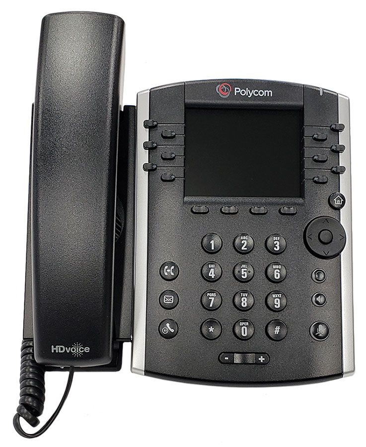 Polycom VVX 411 IP Phone (2200-48450-025)