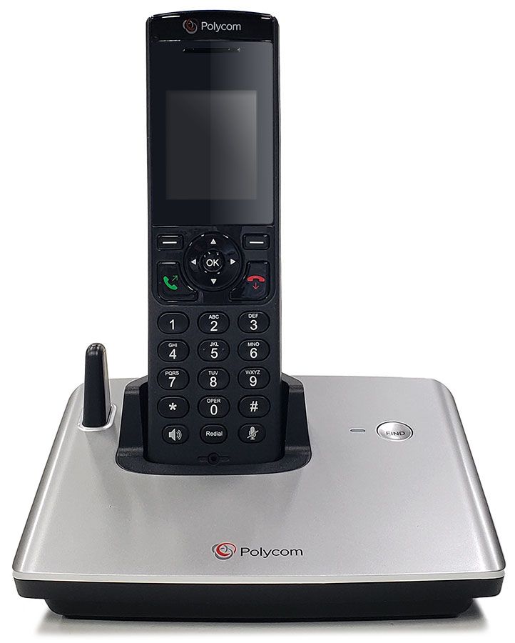 Polycom VVX D60 Base Station with Wireless Handset PoE (2200-17821-001)