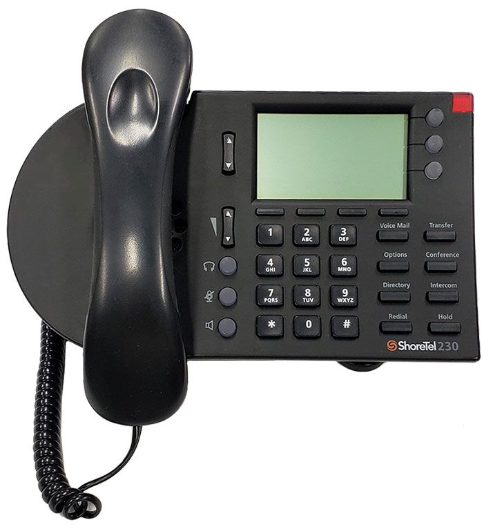 thumbnail image 2 of ShoreTel 212K IP Phone Black Refurbished (Lifetime Guarantee 2 of 12