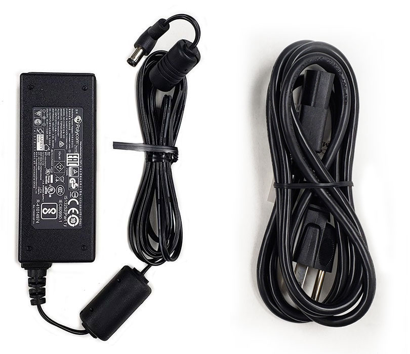 Polycom SoundPoint IP 501 VoIP Phone With Power Supply - Business Desk Phone With LCD & Ethernet