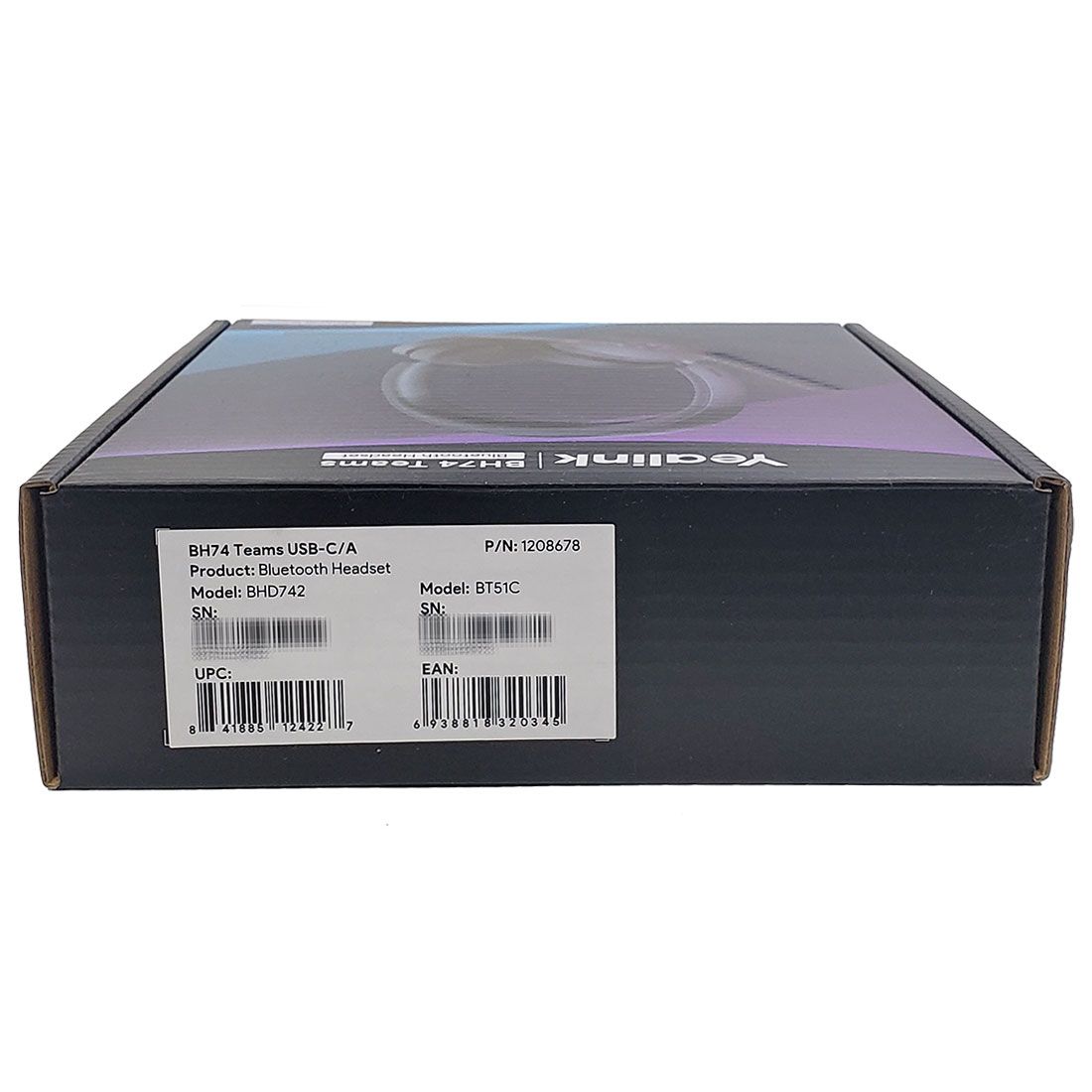 Yealink BH74 Teams Bluetooth Wireless Headset (1208678)