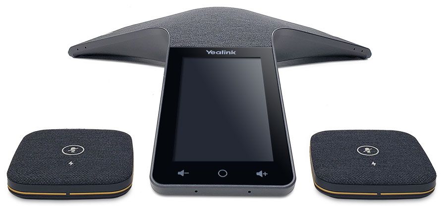 Yealink CP965 IP Conference Phone w/CPW65 DECT Wireless Microphones (Refurbished)