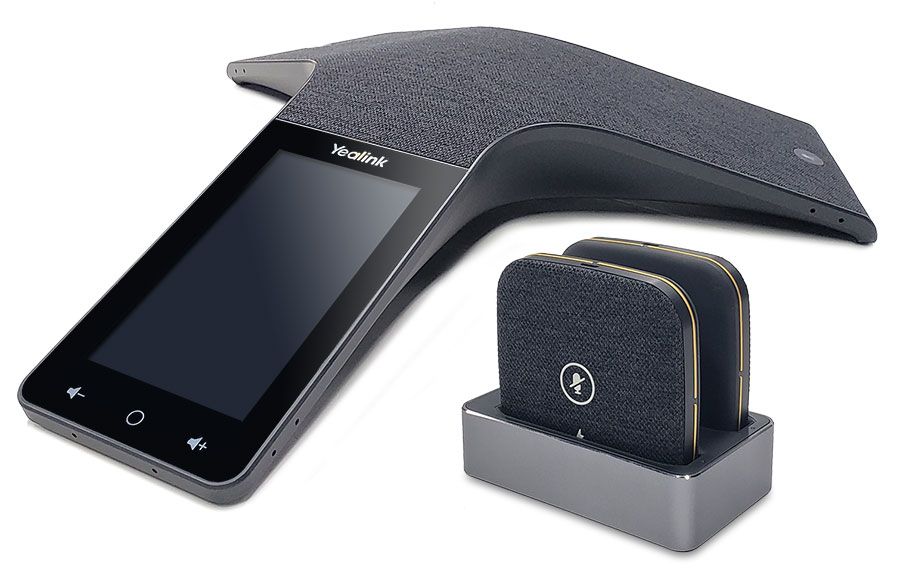Yealink CP965 IP Conference Phone w/CPW65 DECT Wireless Microphones (Refurbished)