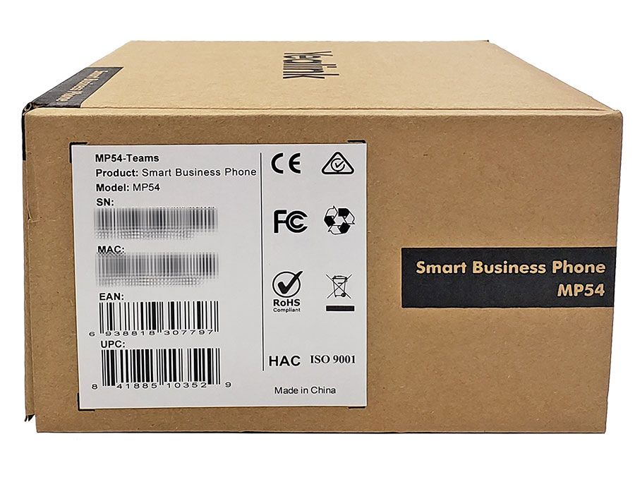 Yealink MP54 Microsoft Teams Edition IP Phone