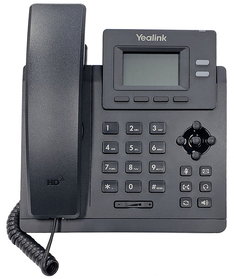 Téléphone IP Yealink SIP-T31G - Écran LCD 2.3" - Gigabit, PoE - Pour Bureau Et Professionnels