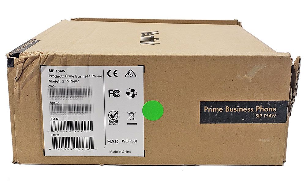 Yealink T54W IP Phone (SIP-T54W) Ugly Box