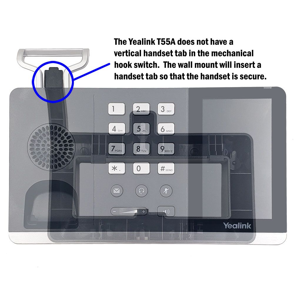 Yealink T55 Wall Mount (YEA-WMB-T55)