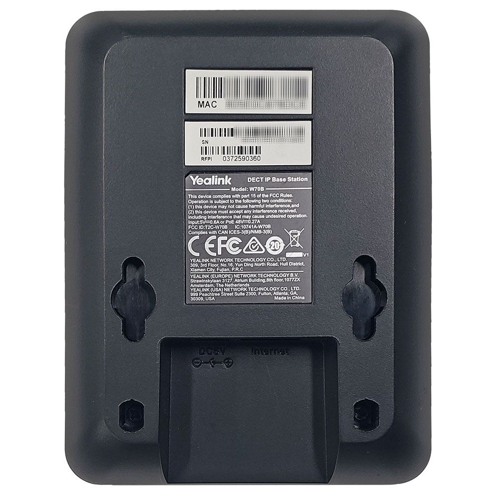 Yealink W70B DECT IP Base Station (Refurbished)