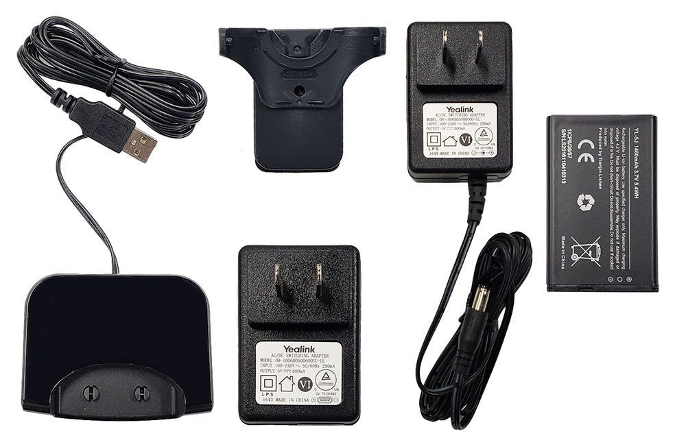Yealink 2.4, 240 X 320, TFT, DECT, TLS, SRTP, FNR IP Telefoon Grijs Id 1009091