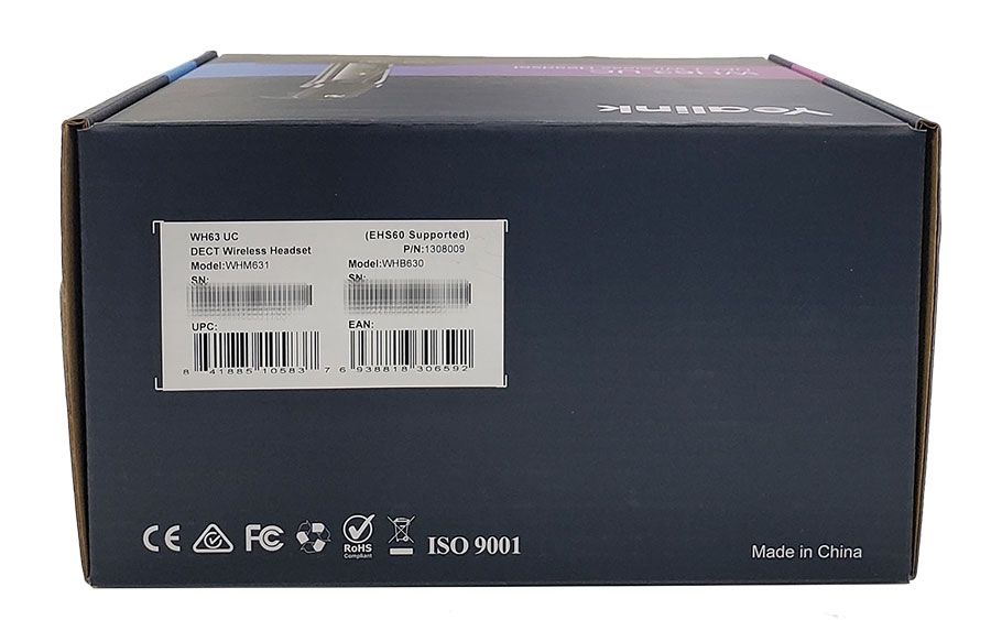 Yealink WH63 Convertible UC Wireless Headset (1308009)