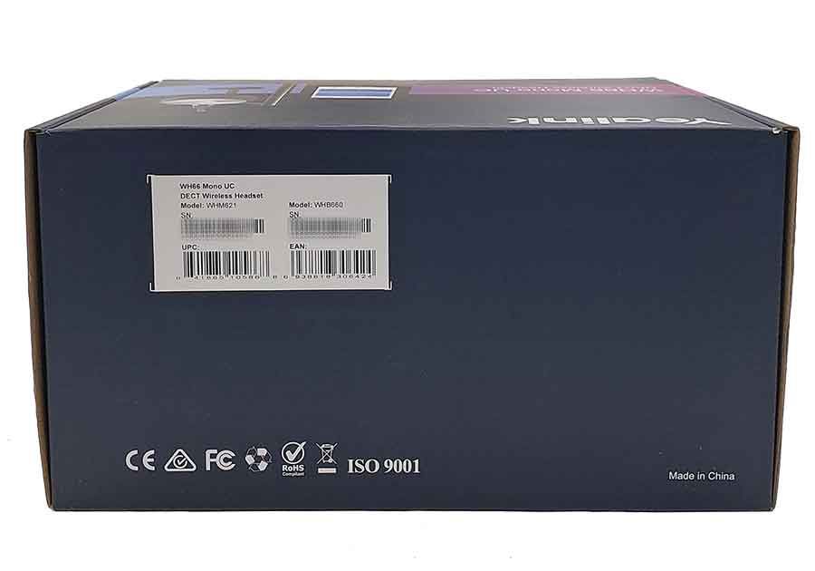 Yealink WH66 Mono UC DECT Wireless Headset