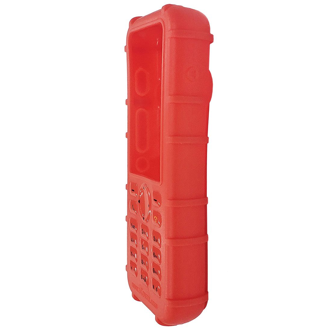 zCover Dock-in-Case Ruggedized Silicone Case for Cisco 8821 (CI821PHD, Red)