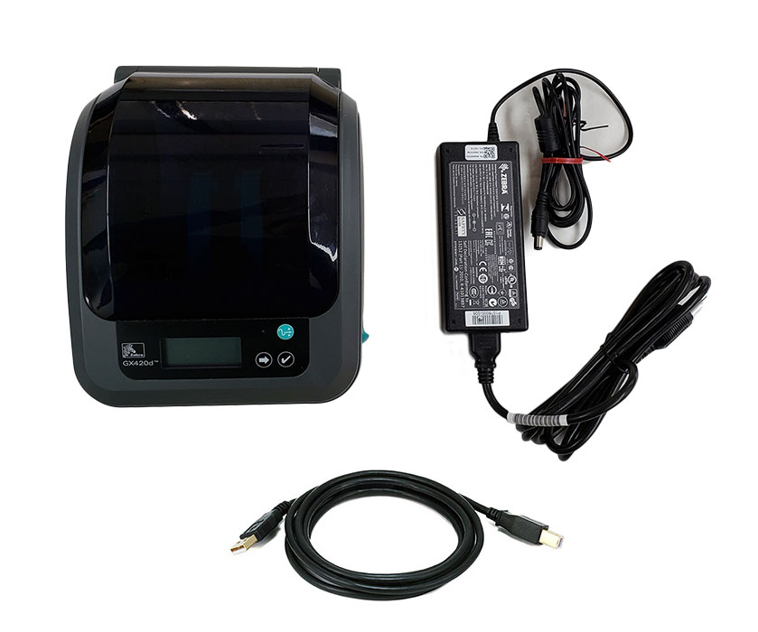 thumbnail image 2 of Zebra GX420d Direct Thermal Printer - Tested, With Ethernet & USB (GX42-202410-000) 2 of 5