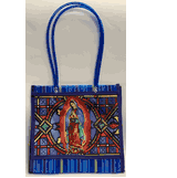 Bolsa de Plastico con Diseno Virgen de Guadalupe