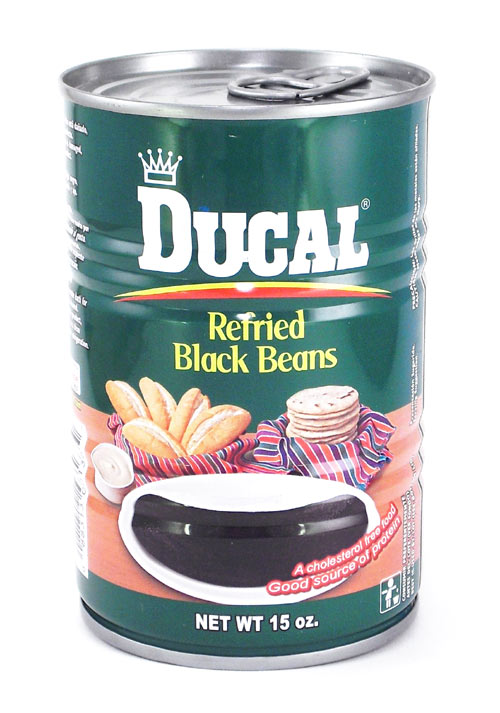 Ducal Refried Beans Black 15 oz (Pack of 3)