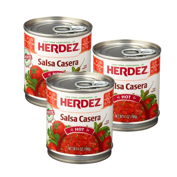 Salsa Casera Herdez 7 oz (Pack of 3)
