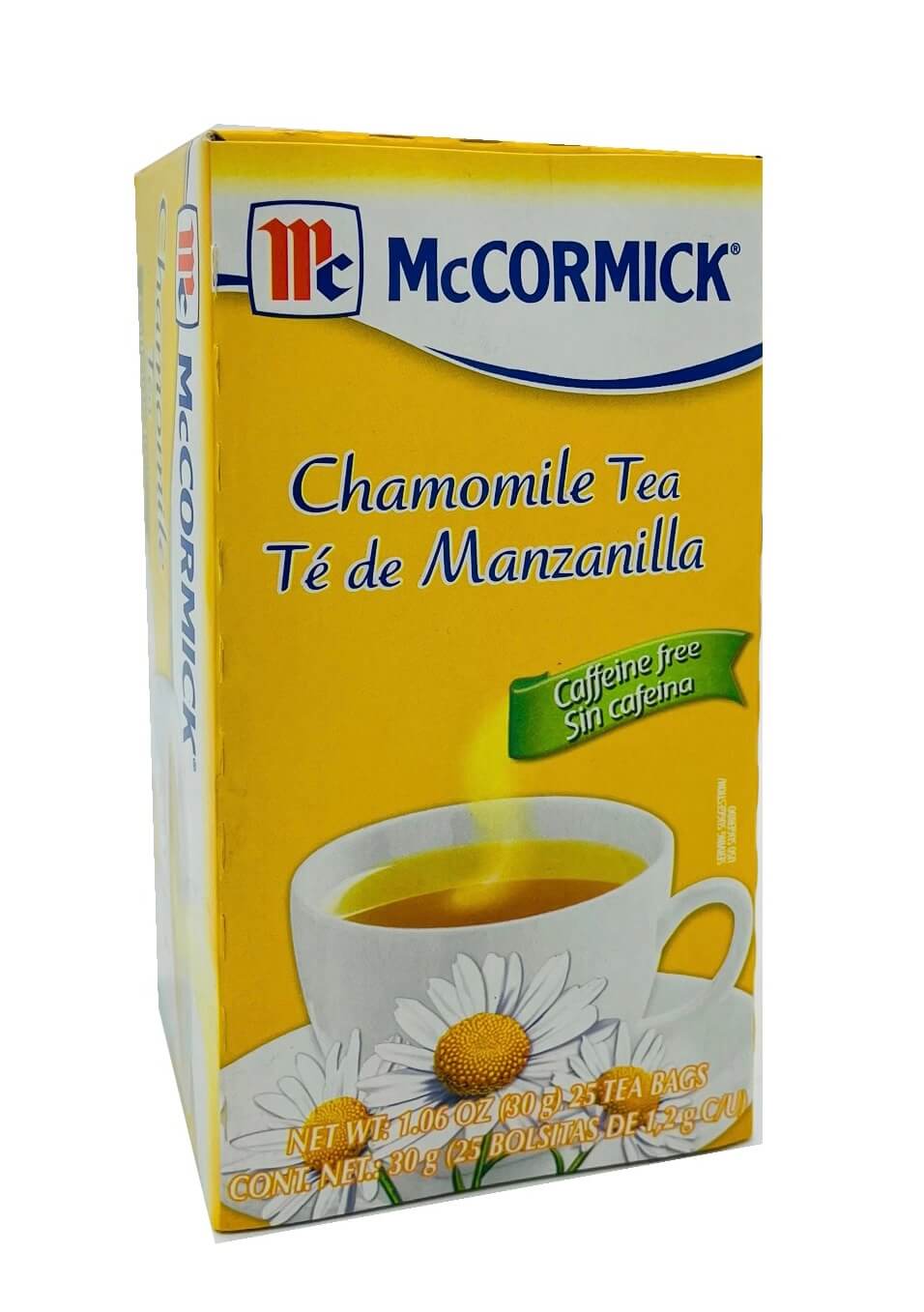 McCormick Chamomile Tea Caffeine Free Manzanilla (1.06 Oz.) 25 Tea Bags
