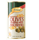 Roland Olives Stuffed with Anchovies