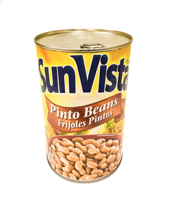 Pinto Beans with Garlic by Sun Vista 15 oz (Pack of 3)