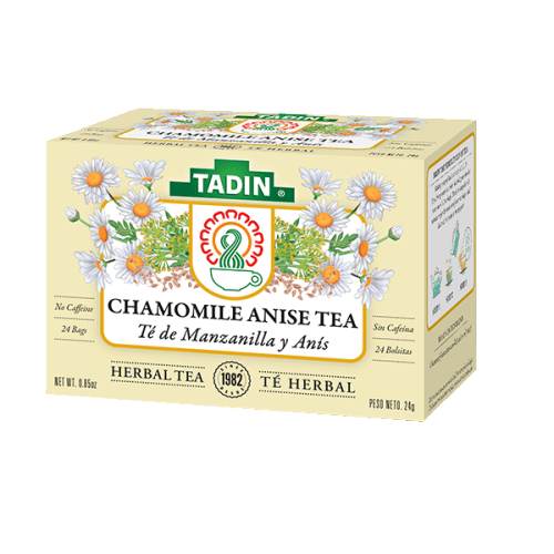 Tadin Manzanilla con Anis Chamomile Anise Tea