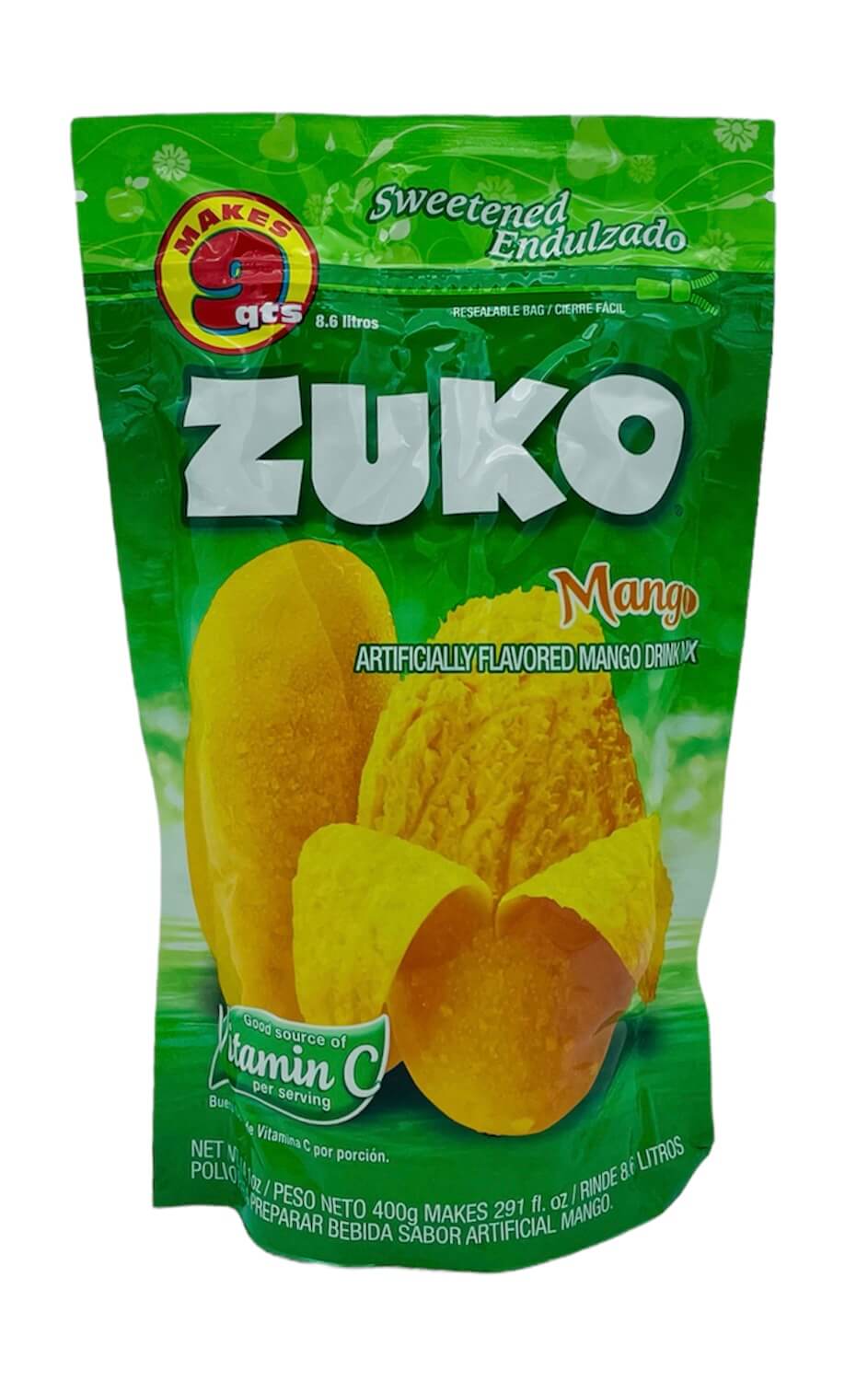 Zuko Mango Flavor Drink Mix (8.6 Liters) 14.1 oz