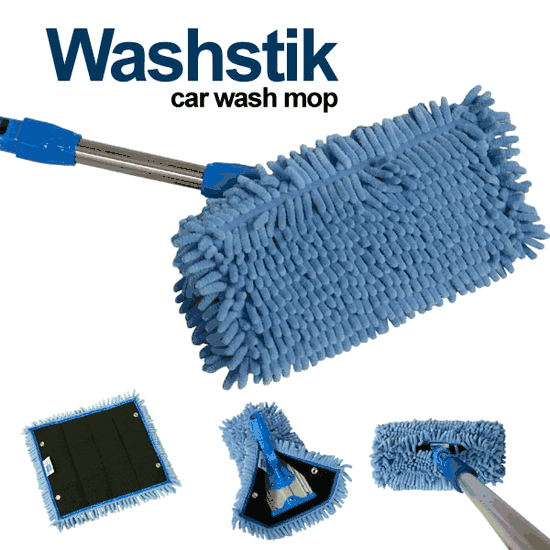 Autofiber Washstick Car, Truck, RV Wash Mop Kit