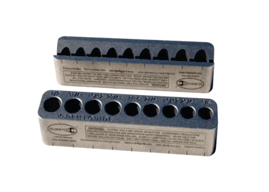 Big Gator Tools STD2000DGNP V Style Drill Guide - Large, 9 Hole 3/8" to 1/2"