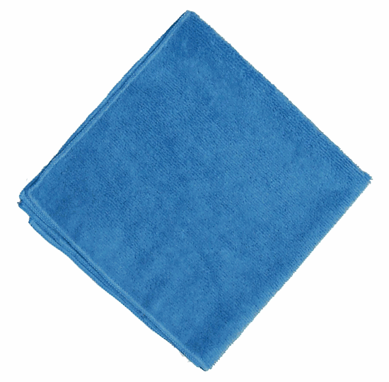 Blue Microfiber 15x15 Real Clean™ Microfiber Towels