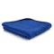 Blue or Golden Microfiber Towel with Black Silk Piping 16x16