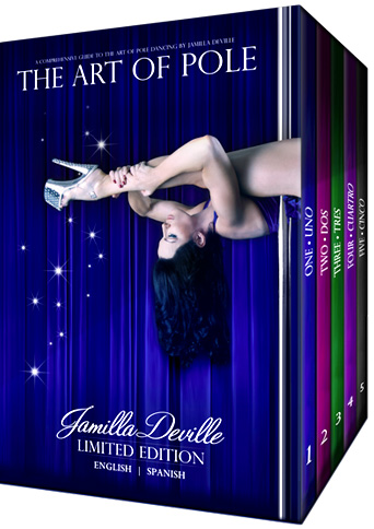 Jamilla Deville-Art of Pole Dance Limited Edition 5 DVD Box Set