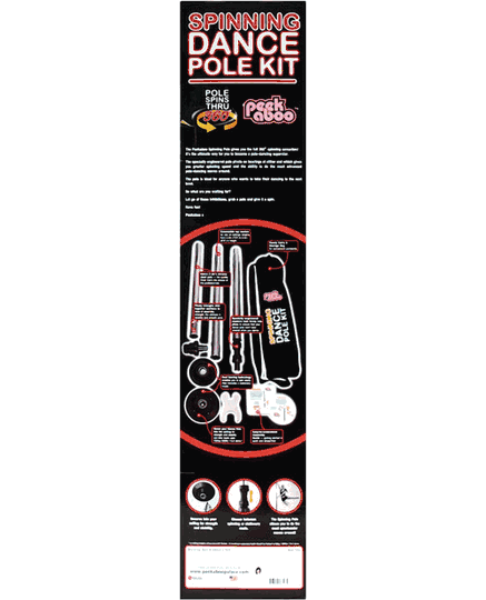 Spinning Dance Pole Portable Kit by Peekaboo Pole Dance Company ...