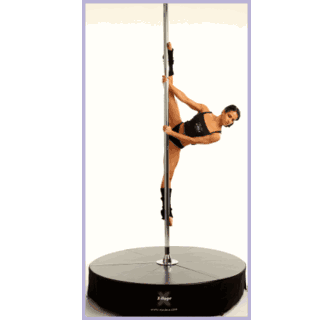 X-POLE X-PEPT ポールダンス POLEDANCE X-POLE X-PERT PRO PX Dance Pole Set - X-Lock Spinning