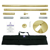 X-Pole Xpert Titanium Gold 45mm Xpole Genuine Portable Dancing Pole