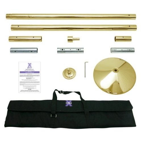 X-Pole Xpert Titanium Gold 45mm Xpole Genuine Portable Dancing Pole