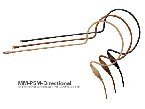 MM-PSM-D Pro Series Directional Earset (hyper-cardioid)